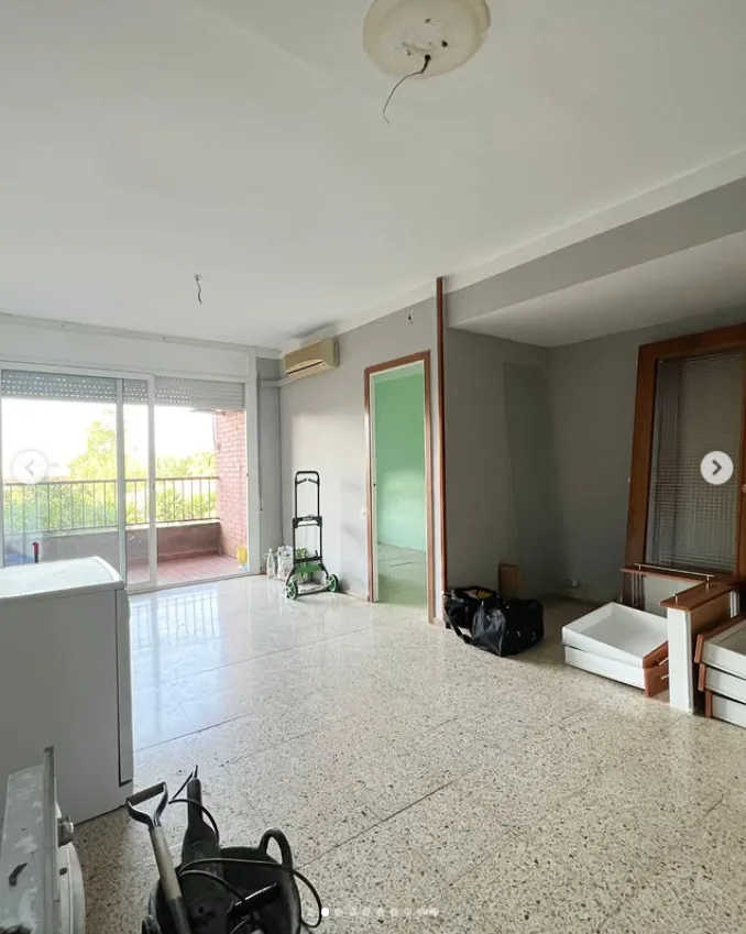 Antes reforma salón Tenerife Sur